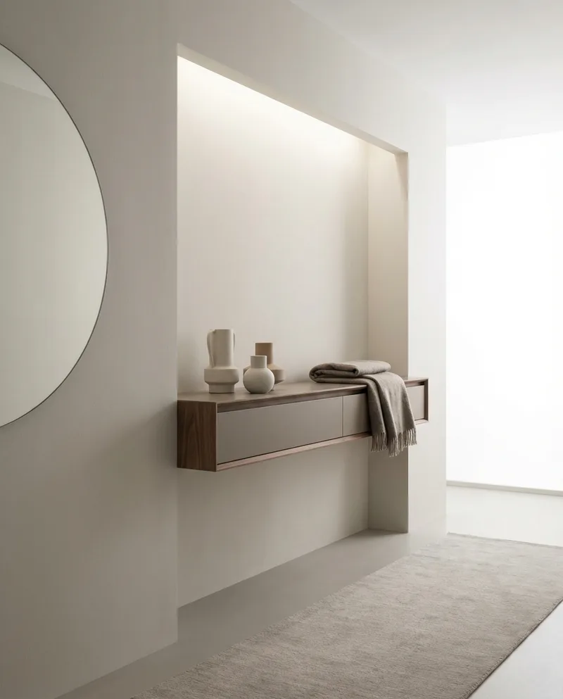 Стол-консоль в нишу